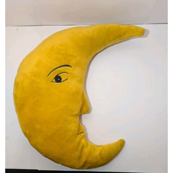 90s Salamander Graphix Crescent Moon Wall Decor Plush Pillow Long - Picture 2 of 7